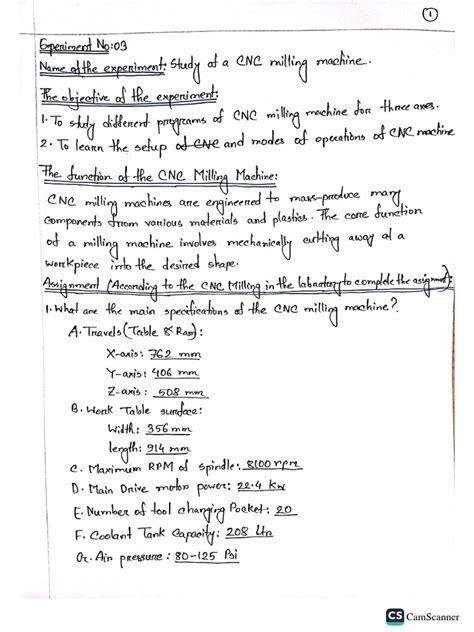 LAB Report CNC 